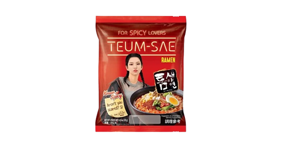 Paldo Fun Yum Extra Hot Spicy Teumsae Ramyun Noodles