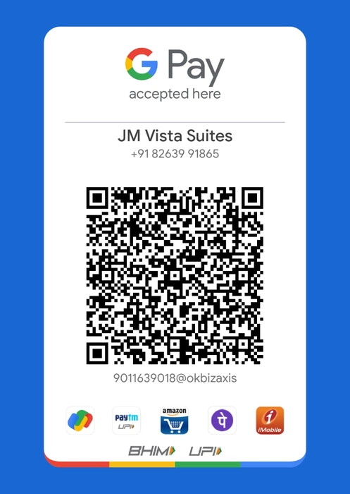 GPAY QR CODE JM VISTA SUITES