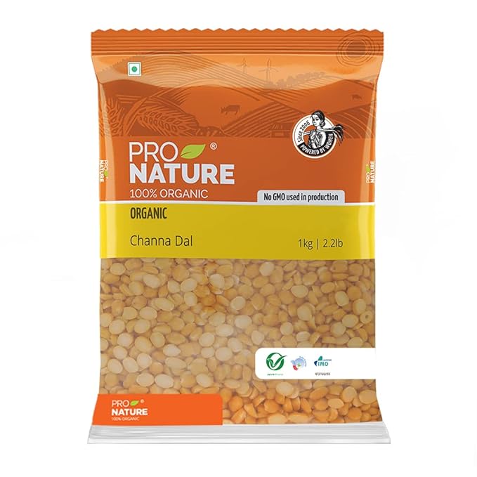 Pro Nature Organic Channa Dal 1kg Pure Healthy