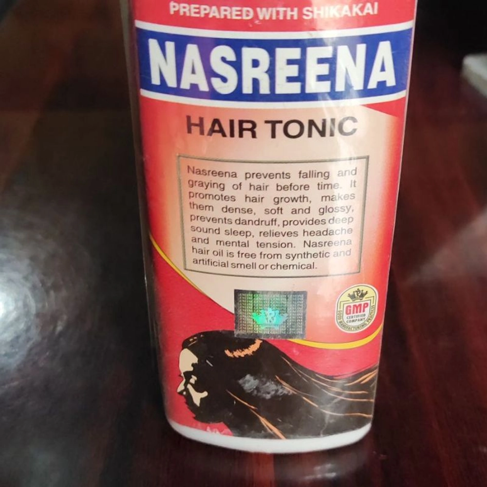 NASREENA Hair Tonic oil 200ml 4pc Hair Oil - Price in India, Buy NASREENA  Hair Tonic oil 200ml 4pc Hair Oil Online In India, Reviews, Ratings &  Features | Flipkart.com