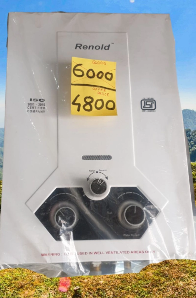 Buy Renold 6l Instant Gas Geyser online from Suraksha NX
