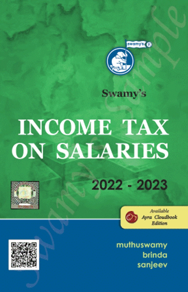 Buy SWAMYS TAX ON SALARIES Guide Book Swamy Publishers