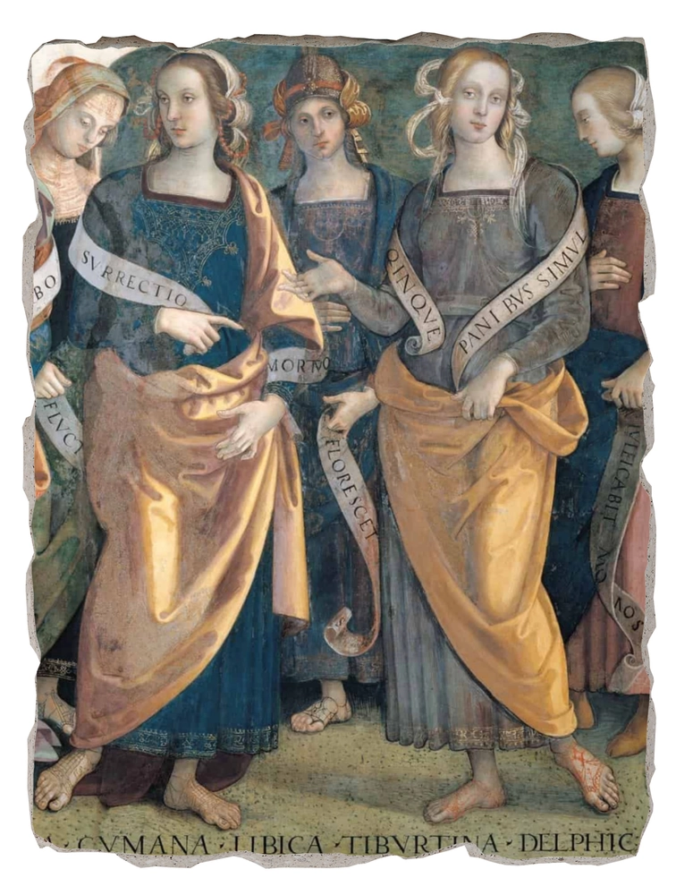 Acquista Eterno fra Angeli, Profeti e Sibille in affresco Aurea