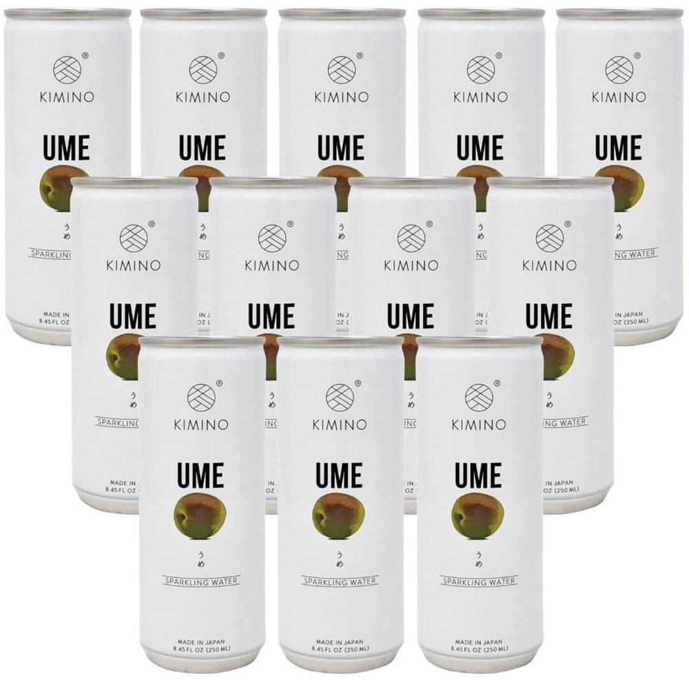 Buy Kimino Ume Sparkling Water (12 pack) online from NinjaDeli