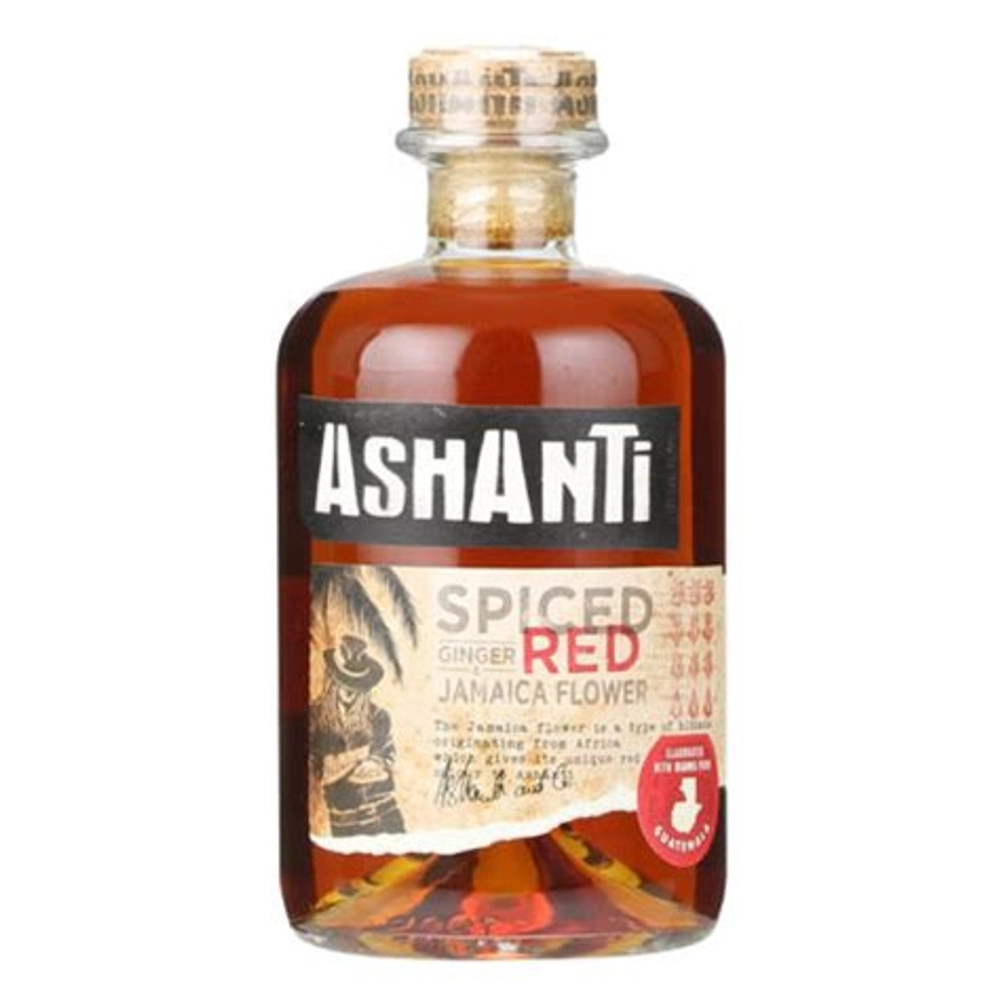Buy Ashanti Spiced Red Rum ( Ginger And Hibiscus Flower) online from