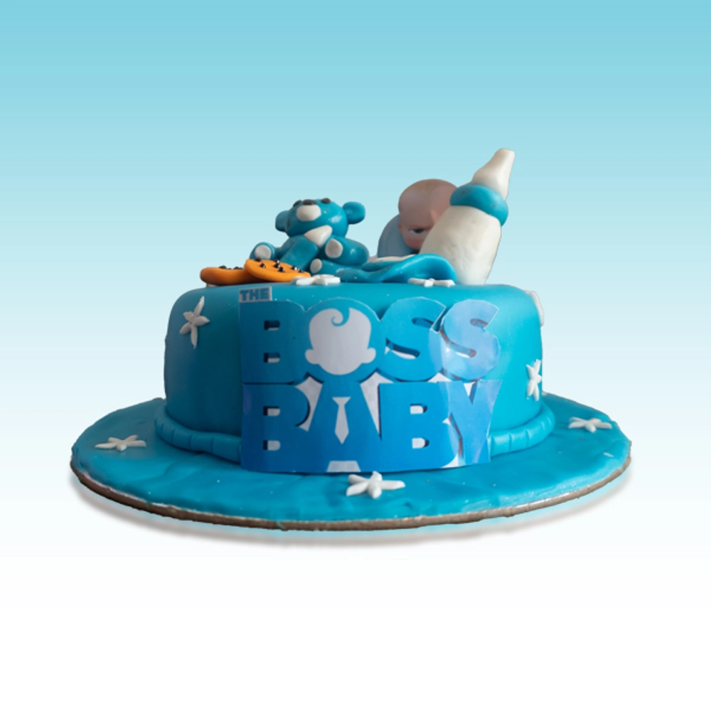 Boss Baby Fondant Cake Floraladda