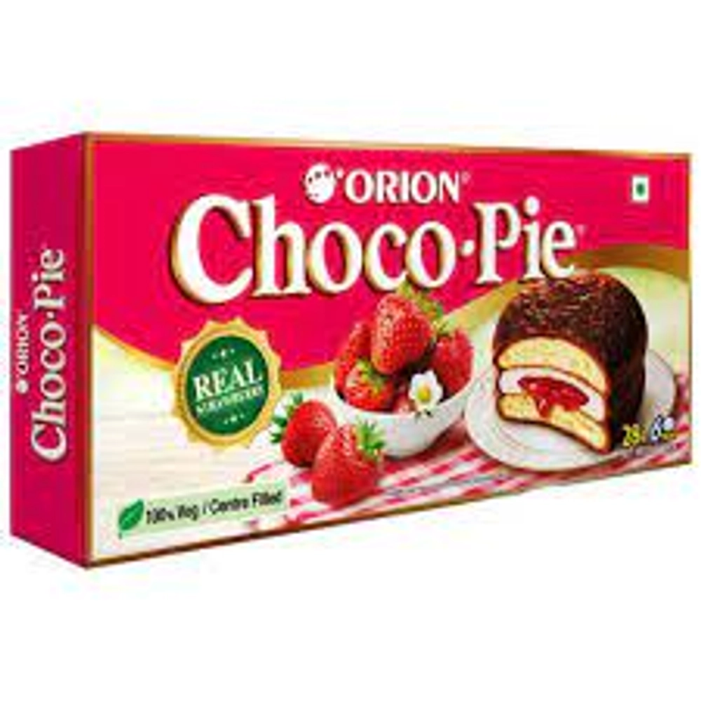 Orion Choco Pie Straberry - Mangal Departmental Store