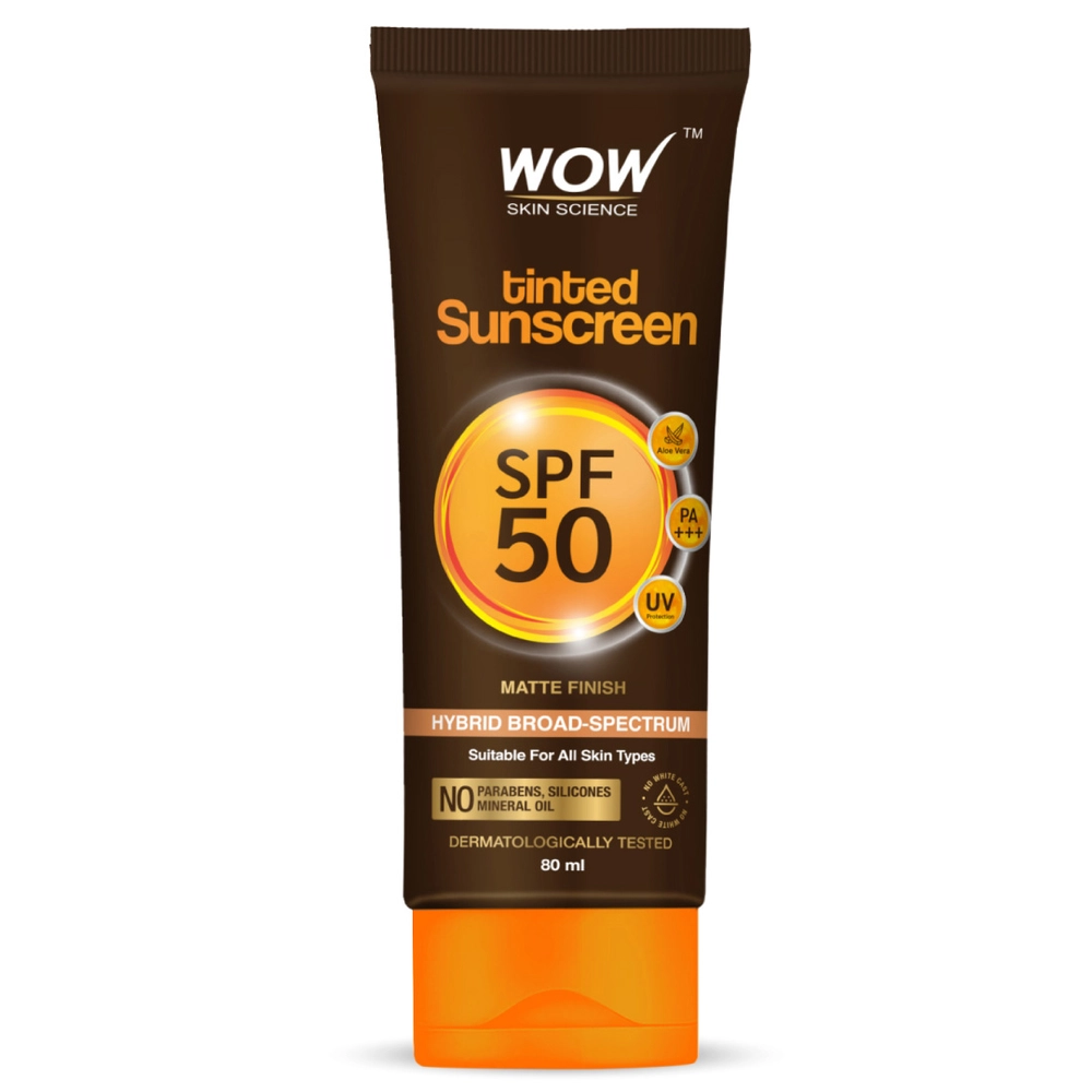 Tinted Sunscreen SPF50 PA+++ with Hyaluronic Acid and Aloe Vera Extract