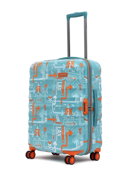 Buy Romeing Venice Polycarbonate (20 inch| 55 cm) (Sky Blue) Hard-Sided  Cabin Luggage Trolley Bag Online at Best Prices in India - JioMart.