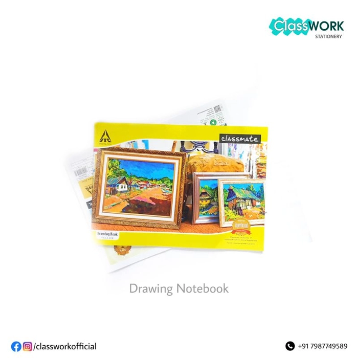 Buy Classmate Drawing Copy online from Classwork stationery
