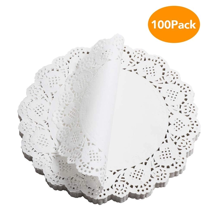 White Paper Doilies-150 Piece Round Doilies Paper Lace For Cakes, Dess –  SHANULKA Home Decor