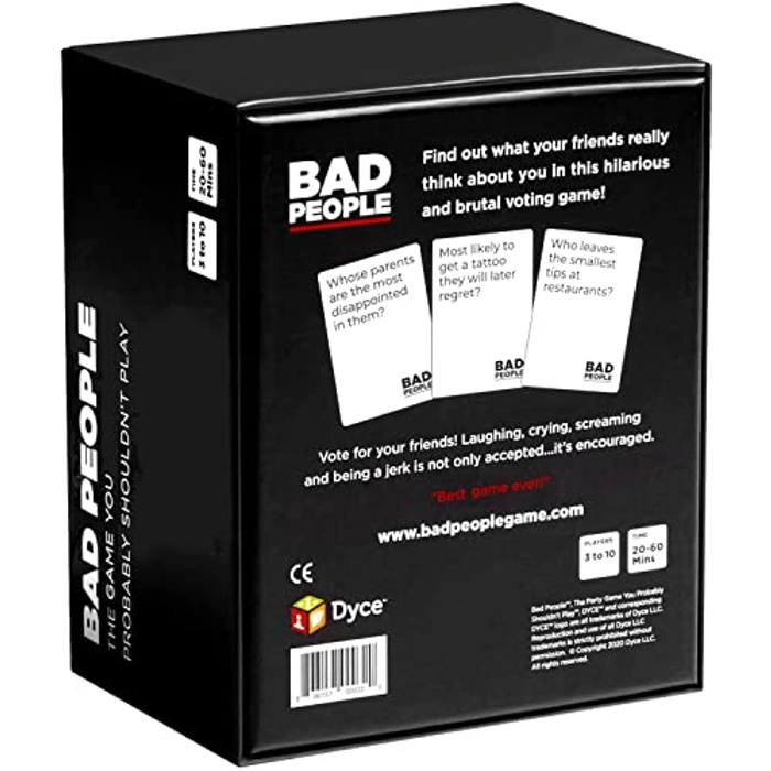 BAD PEOPLE - The Game You Probably Shouldn't Play