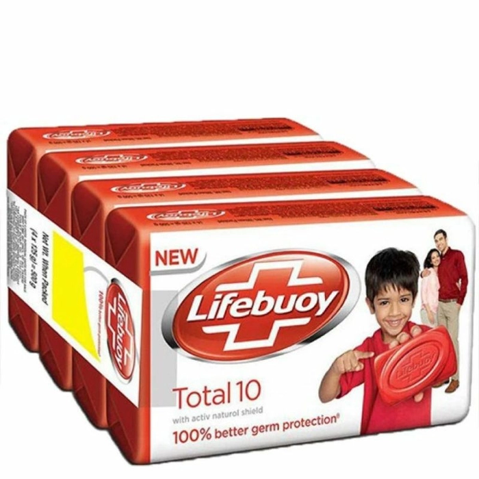 Buy Lifebuoy Soap 75gm*4piece online from Shubham Kirana Store