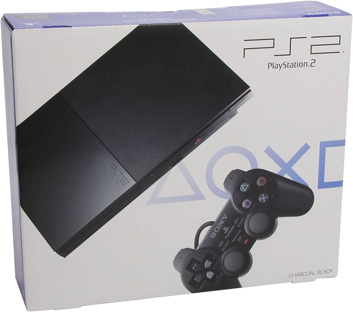 PlayStation 2 Slim Console PS2 (Renewed)
