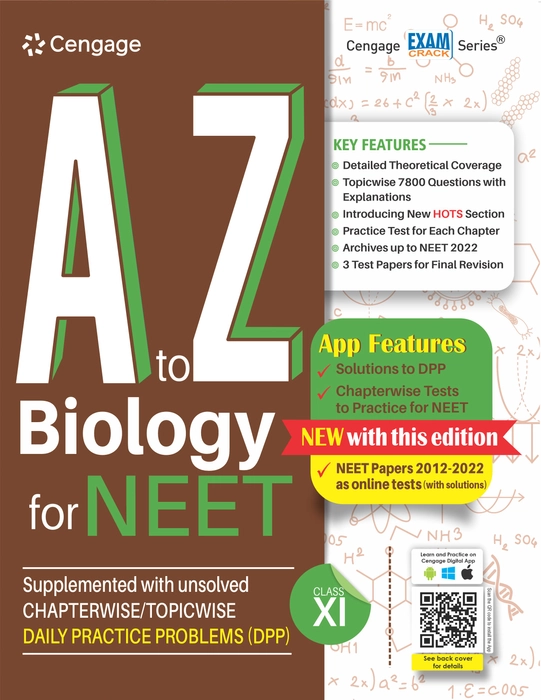 Buy Class 11 A to Z Biology for NEET by Cengage online from LUCKY BOOK