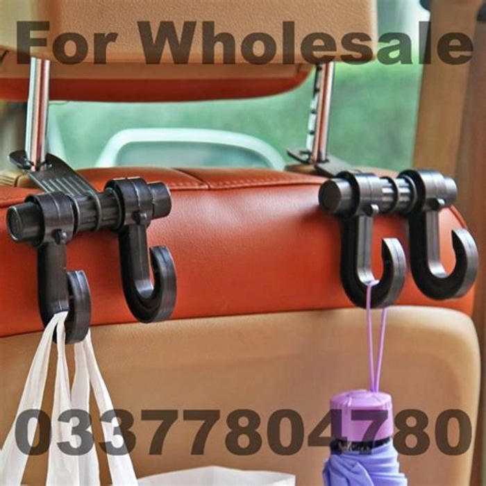 Pair Of - Car hook multi-purpose vehicle hook rear seat hook double hook seat back hanging