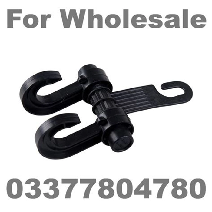 Pair Of - Car hook multi-purpose vehicle hook rear seat hook double hook seat back hanging