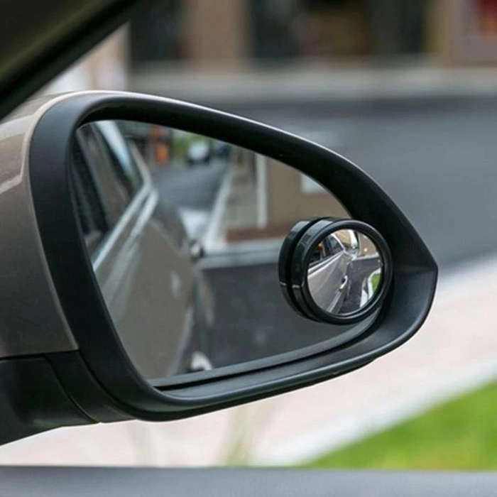 Wide Angle Round Convex Rear View 360 Degree Rotatable Reversing Lens Parking Assist Dead Zone Side Park Assistance Universal Blind Spot Mirror