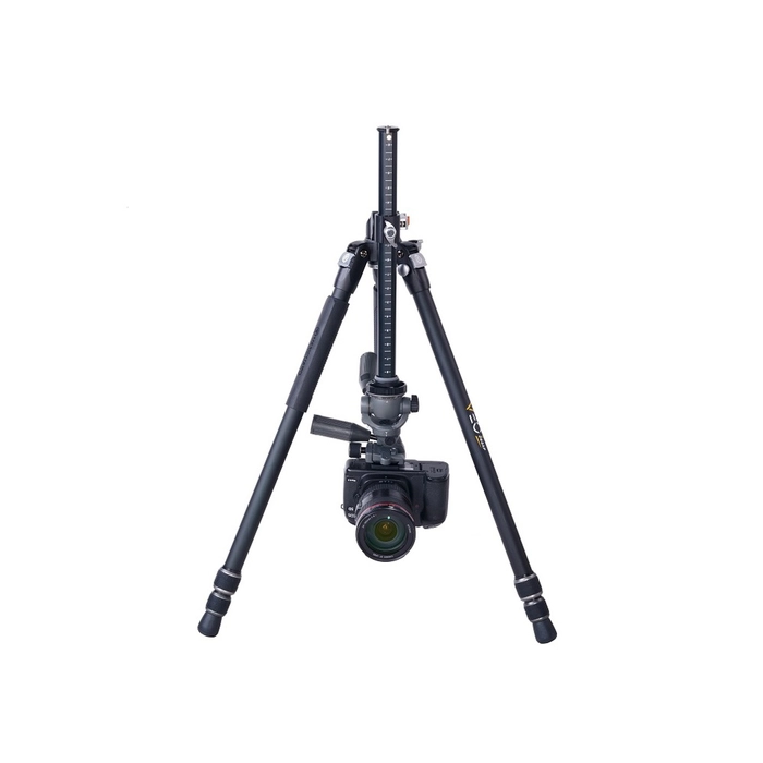 Vanguard VEO 3 GO 265HCB Carbon Fiber Tripod with BH-120 Ball Head, Smartphone Connector and Bluetooth Remote