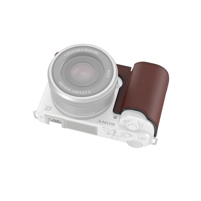 SmallRig 3527 Leather Half Case for Sony ZV-E10