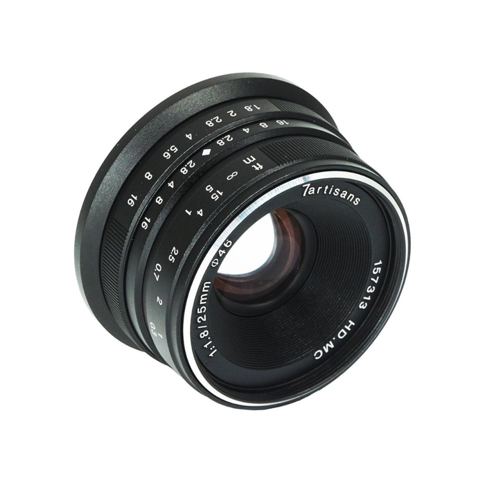 7artisans 25mm f/1.8 Lens for Sony E / Black