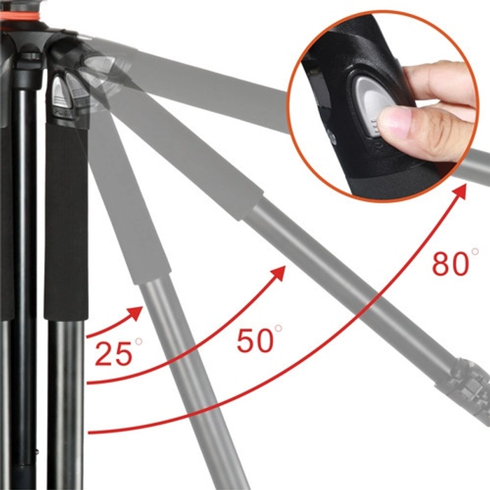 Vanguard Abeo Plus 324 AT Aluminium Tripod