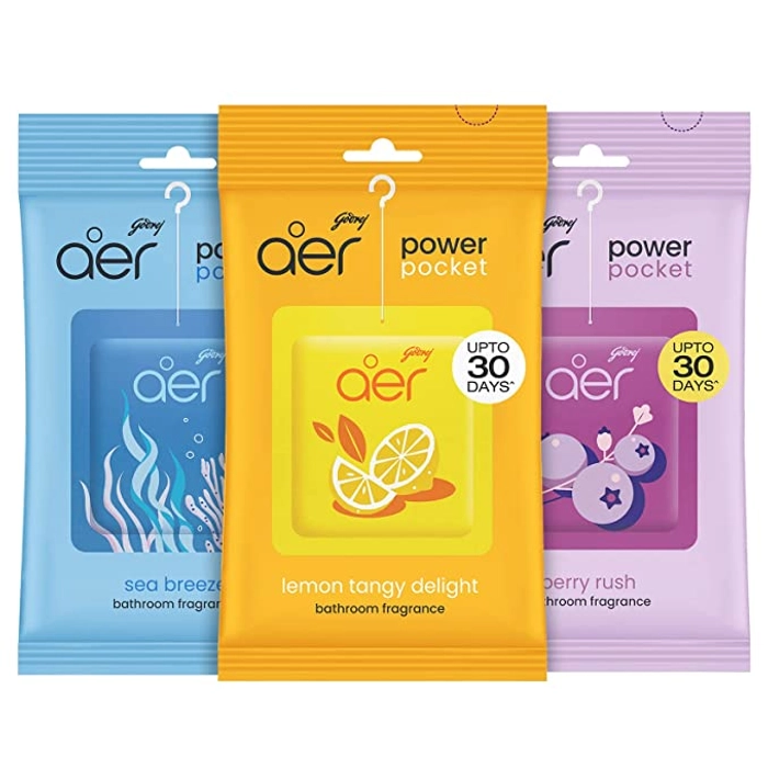 Godrej Aer Power Pocket Air Freshener Bathroom and Toilet
