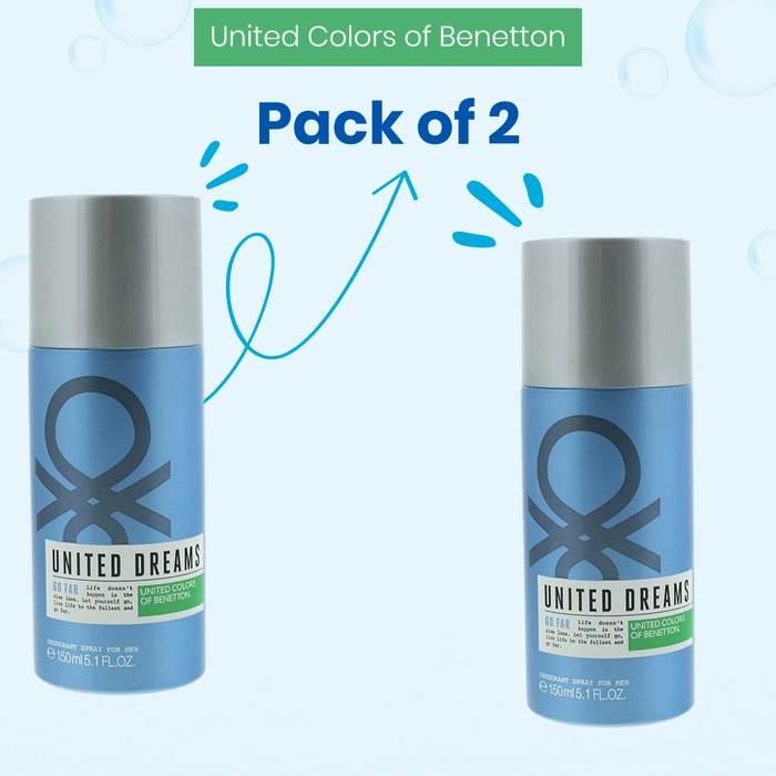 United Colors of Benetton United Dreams Go Far Deodorant Spray