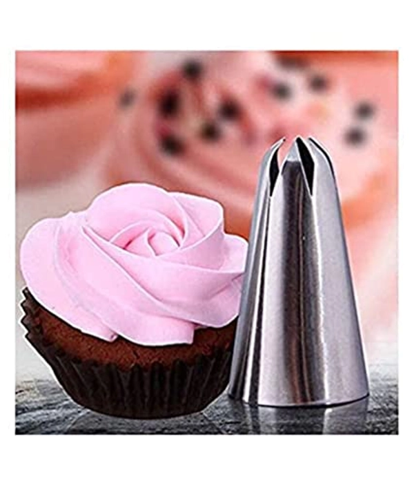 32 Pieces Cake Decorating Supplies, Gyvazla Cake Decorating Tip Set with 20  Stainless Icing Tips, 5 Large Piping Nozzles, 1 Grass Nozzle, 1 Puffs Tip,  2 Couplers, 1 Brush, 2 Silicone Pastry Bags price in UAE | Amazon UAE |  kanbkam