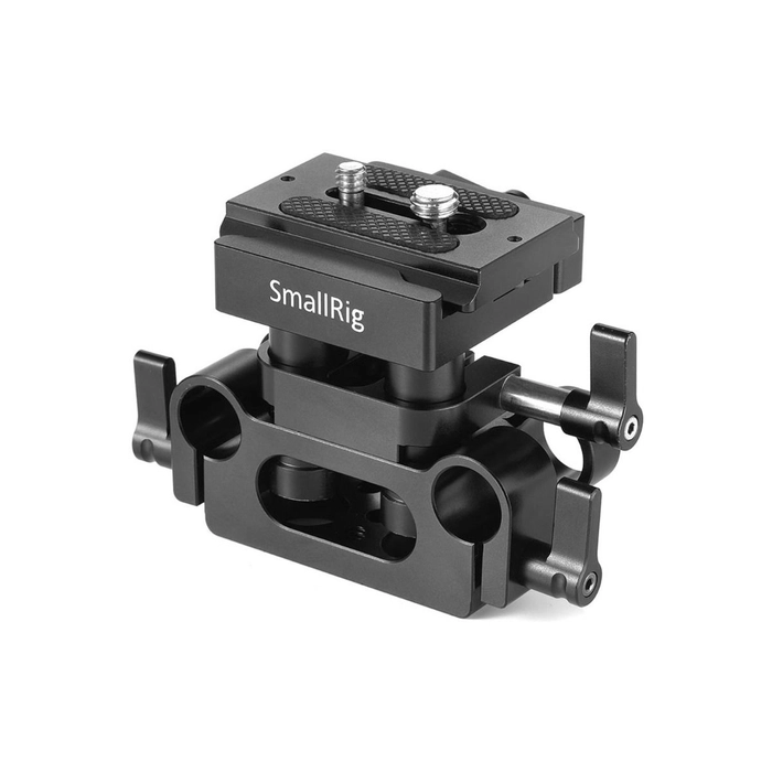 SmallRig DBC2272B Universal Baseplate with 15mm LWS Rod Support