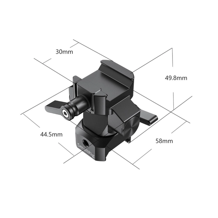 SmallRig BSE2385 Swivel and Tilt Monitor Mount with NATO Clamps