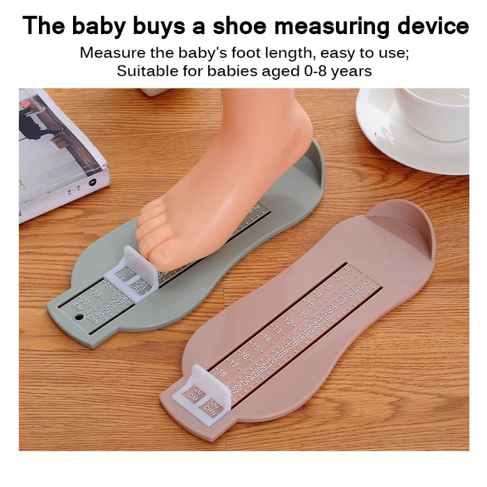 Children shoes foot measurer 20cm baby foot length measurer measurer foot ruler 0-8 years old scale