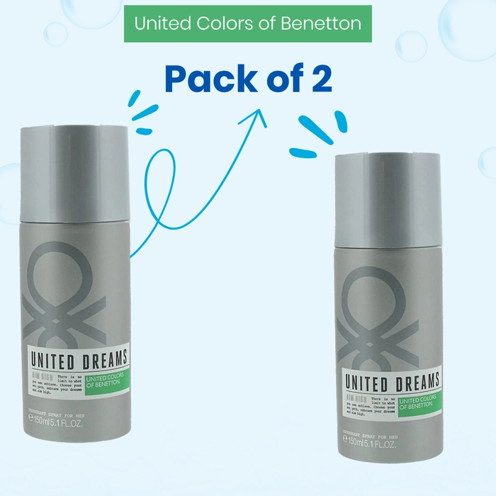 United Colors of Benetton United Dreams Aim High Deodorant for Men