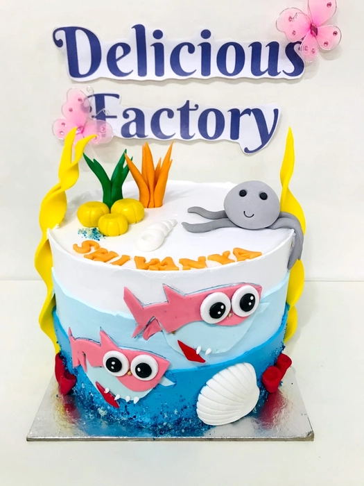 Mermaid Cake Tutorials - Aqua theme cakes for little girls birthday parties