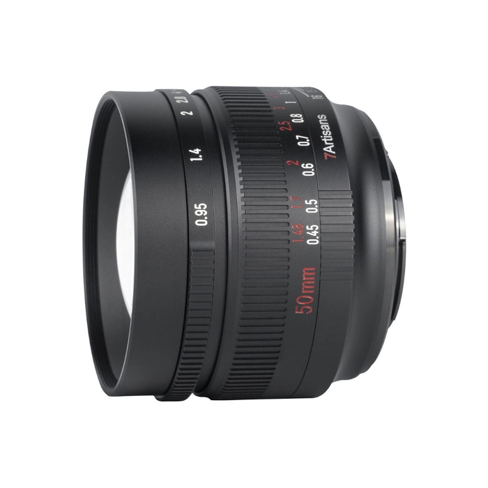 7artisans 50mm f/0.95 Lens for Fujifilm X / Black