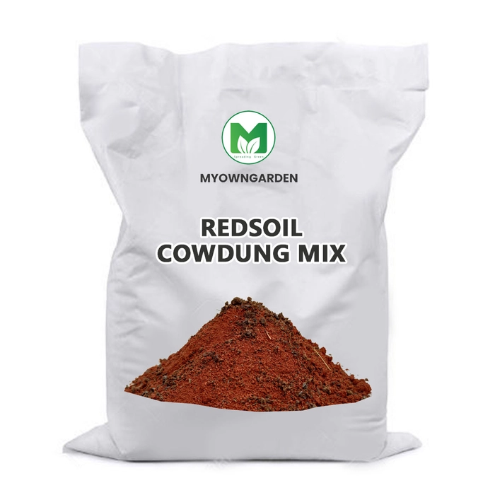 Red Soil & Cowdung Mix Pack of 10 MyOwnGarden Agri Products