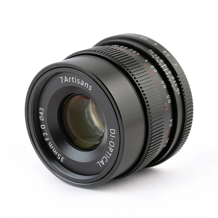 7artisans 35mm f/2 Lens - Sony FE / Black