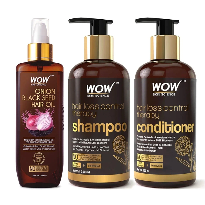 गिरते बालों को रोकने के 9 सुझाव! WOW Skin Science Hair Loss Control Therapy  Shampoo Review ! - YouTube