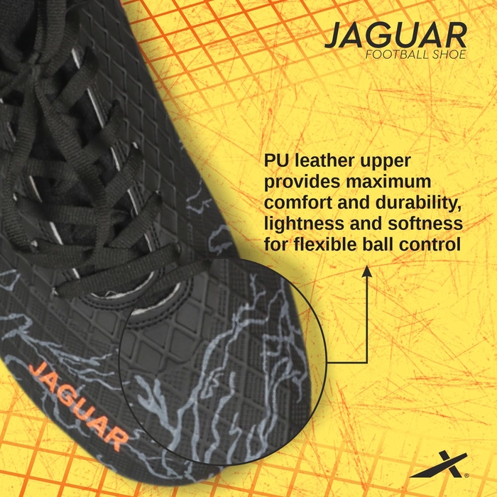 Vector X Jaguar Football Shoes (Red-Black) | Mill Sports – MillSports