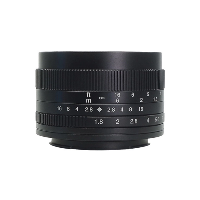 7artisans 50mm f/1.8 Lens - Canon EF-M / Black