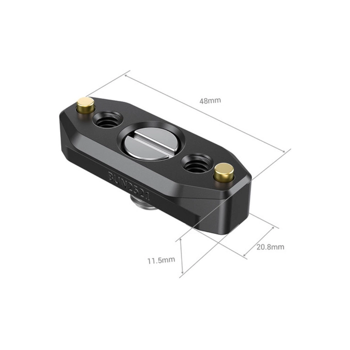 SmallRig BUN2521B NATO Rail with ARRI-Style Accessory Mount