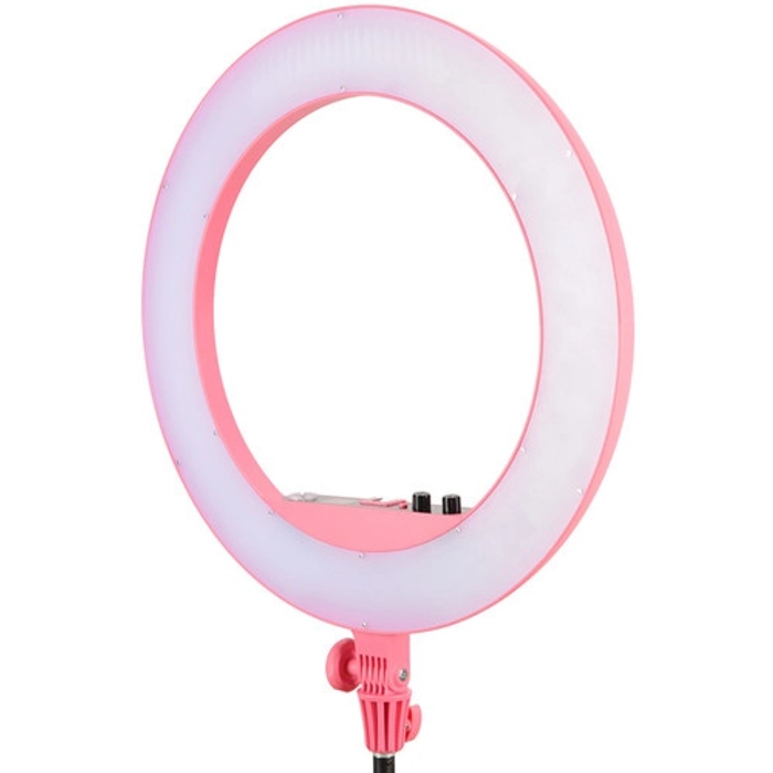 Godox LR160 Bi Color 19.4 Inches Ring Light Pink