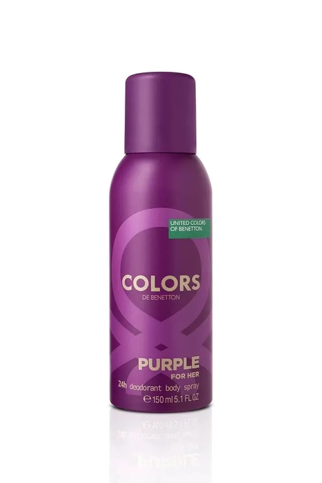 United Colors Of Benetton Colors Purple For Her Deodorant