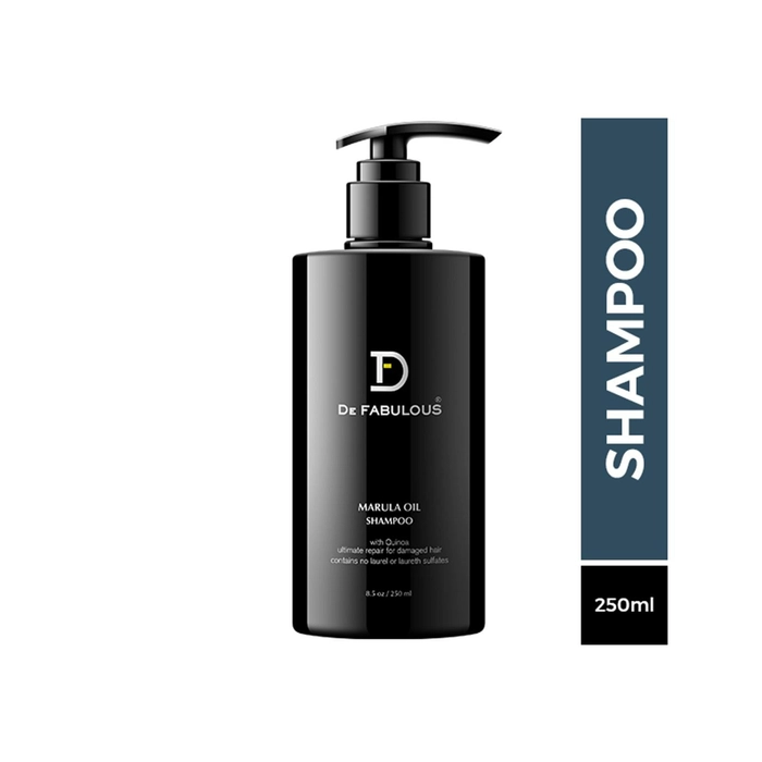 De Fabulous Marula Oil Shampoo - Nourishing and Shine Boosting Formula, 250ml