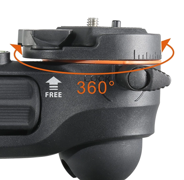 Vanguard Espod CX 203AGH Aluminium Tripod With Pistol Grip Head