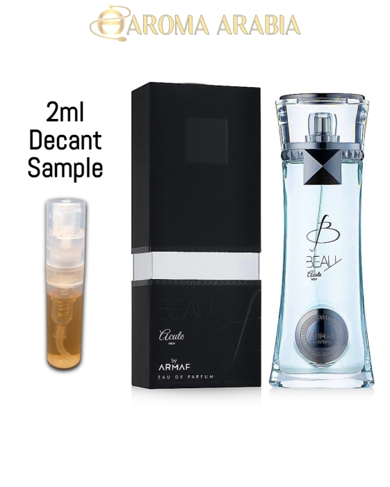 Beau Acute - EDP - Armaf Perfumes - Sample - Aroma Arabia