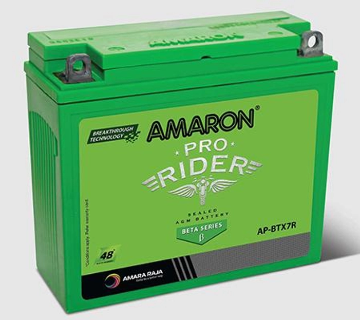 amaron battery 7ah price for bike
