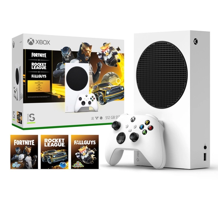 Microsoft Xbox Series S 512GB Gilded Hunter Bundle cor branco