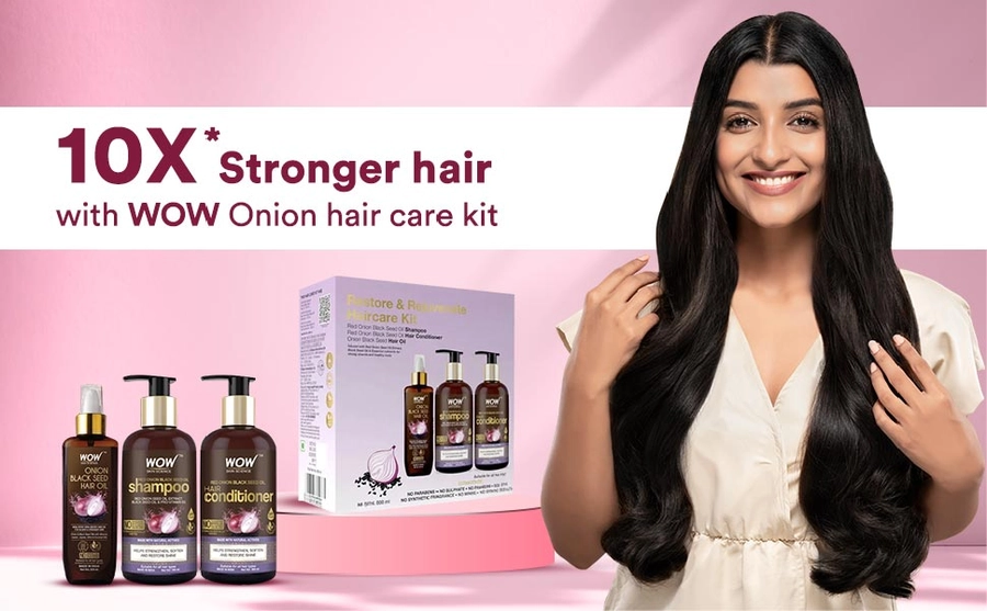 Onion Hair Oil Ultimate Hair Care Combo Kit for Hair Fall Control