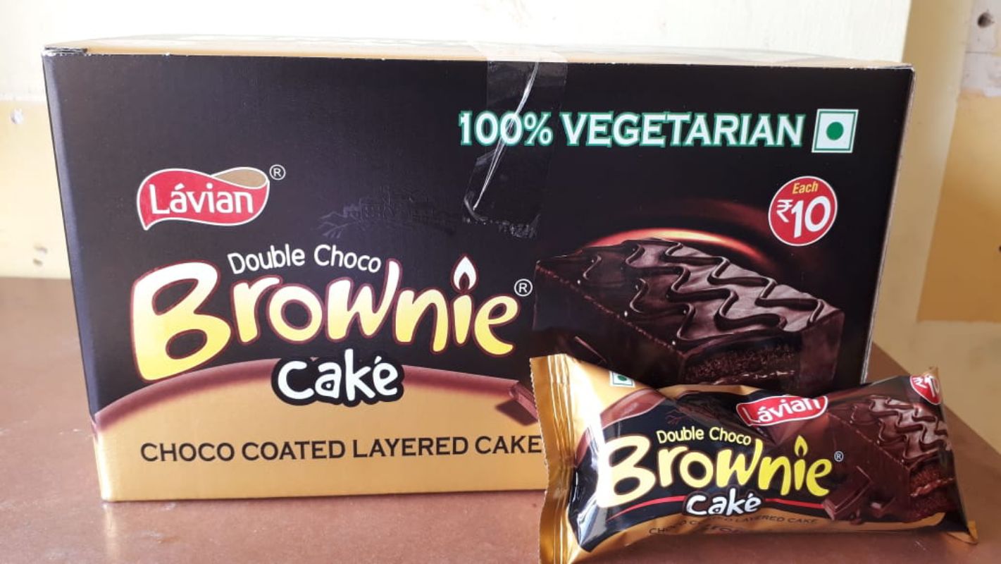 Lavian Exotique Chocolate Brownie Cakes Creme Bakes, 3 x 20 vegetarian cakes  pack (60 cakes) - Price History